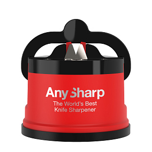Точилка для ножей AnySharp красная