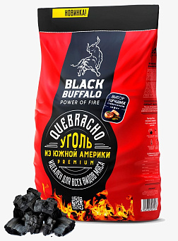 Уголь Black Buffalo Квебрахо 9 кг